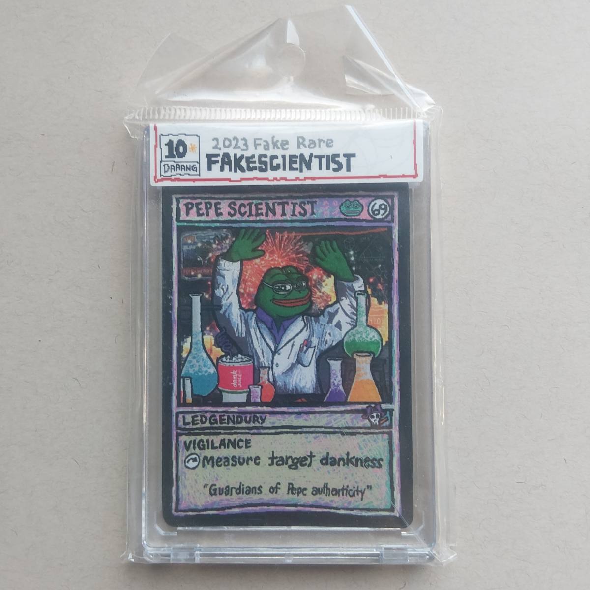 Desultor 2023 Fake Scientist Card sealed