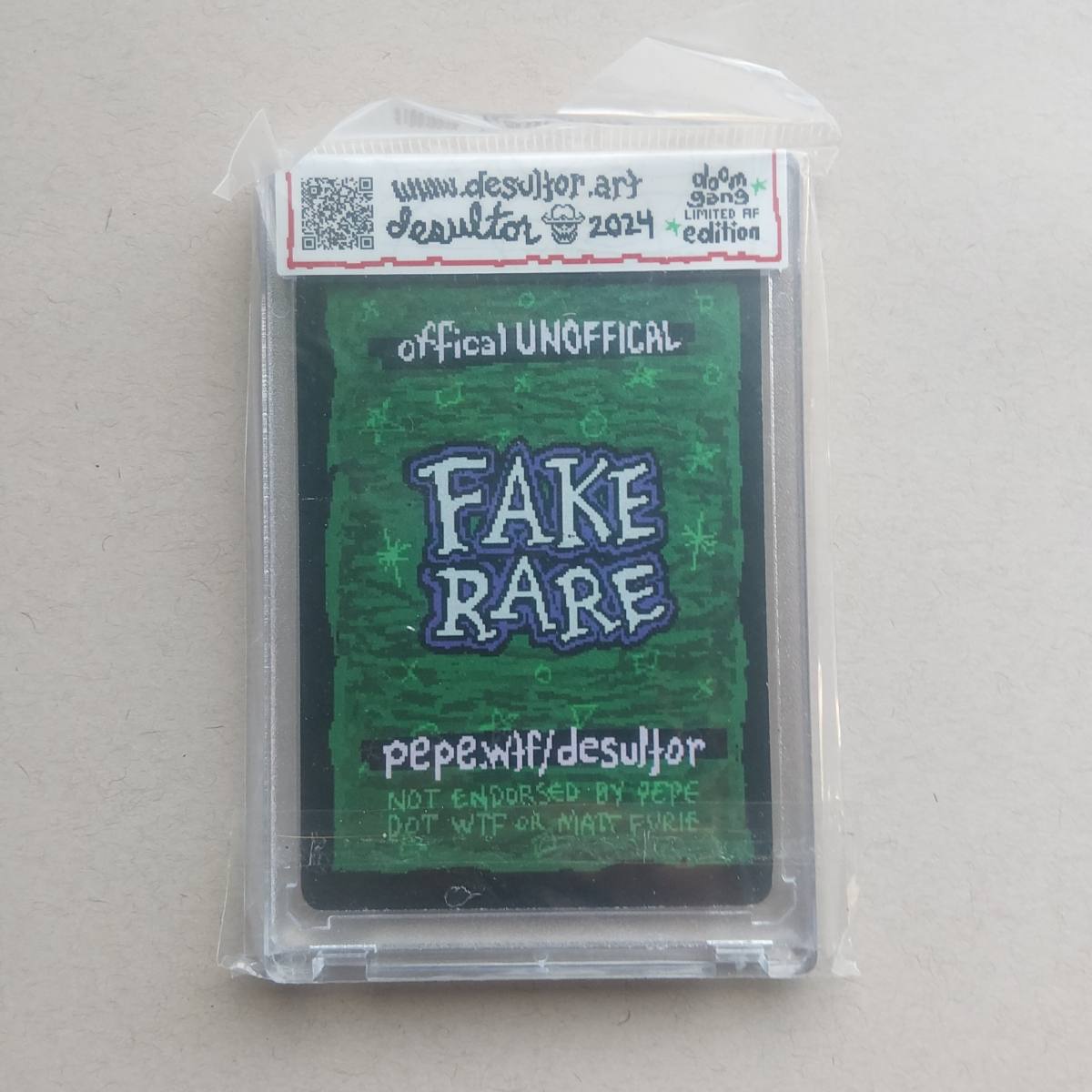 Desultor 2023 Fake Scientist Card sealed — 写真 2/2