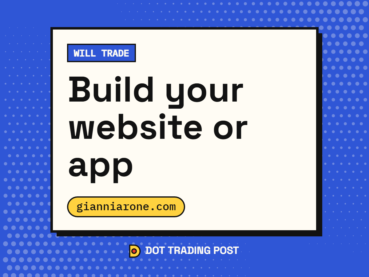 Build your website or app
